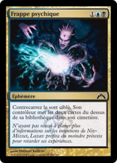 Frappe psychique, carte Magic GTC 189 — extension Insurrection
