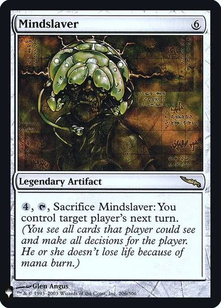 Mindslaver, Magic card PLST MRD-206 — The List set