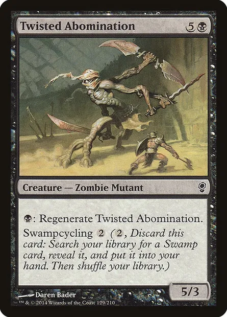 Abomination perverse, carte Magic CNS 129 — extension Conspiration