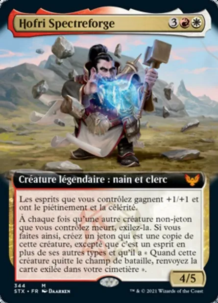 Hofri Spectreforge, carte Magic STX 344 — extension Strixhaven: l'Académie des Mages