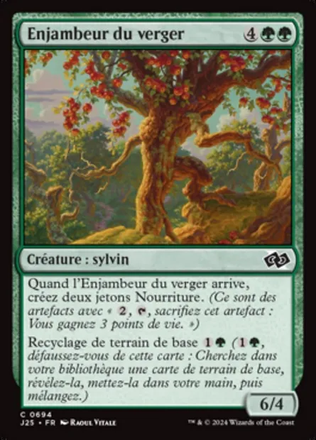Enjambeur du verger, carte Magic J25 694 — extension Foundations Jumpstart