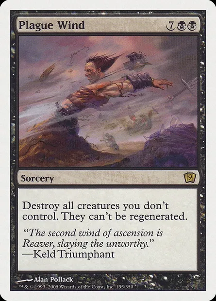Plague Wind, Magic card 9ED 155 — Ninth Edition set