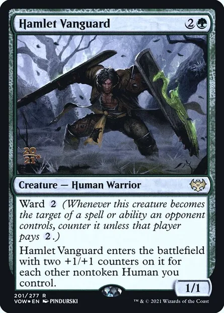 Hamlet Vanguard, Magic card PVOW 201s — Innistrad: Crimson Vow Promos set