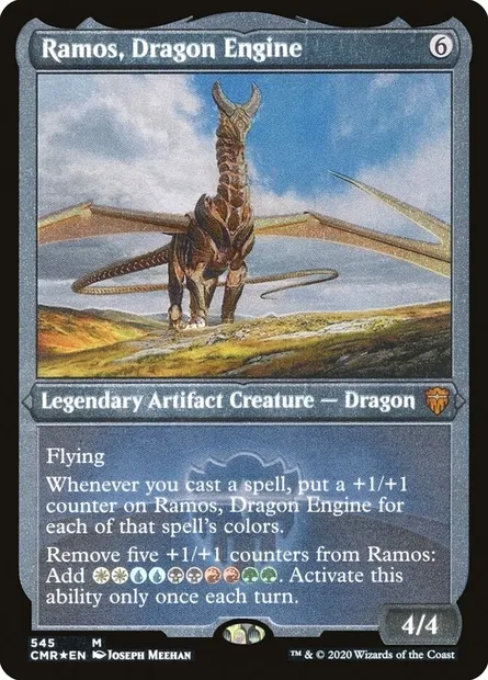 Ramos, Dragon Engine, Magic card CMR 545 — Commander Legends set