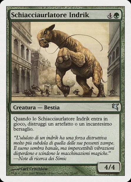 Indrik Stomphowler, Magic card PSAL K51 — Salvat 2005 set
