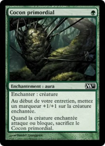 Cocon primordial, carte Magic M11 191 — extension Magic 2011