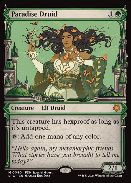 Paradise Druid, Magic card SPG 80 — Special Guests set