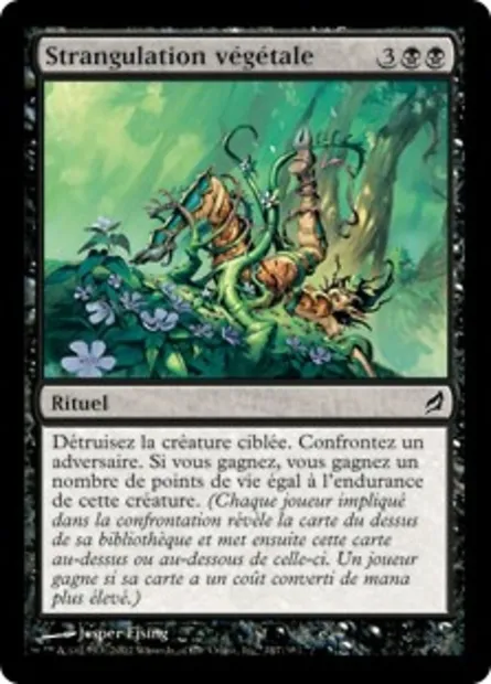 Strangulation végétale, carte Magic LRW 147 — extension Lorwyn