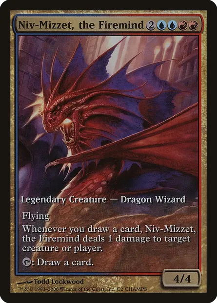 Niv-Mizzet, the Firemind, Magic card PCMP 2 — Champs and States set