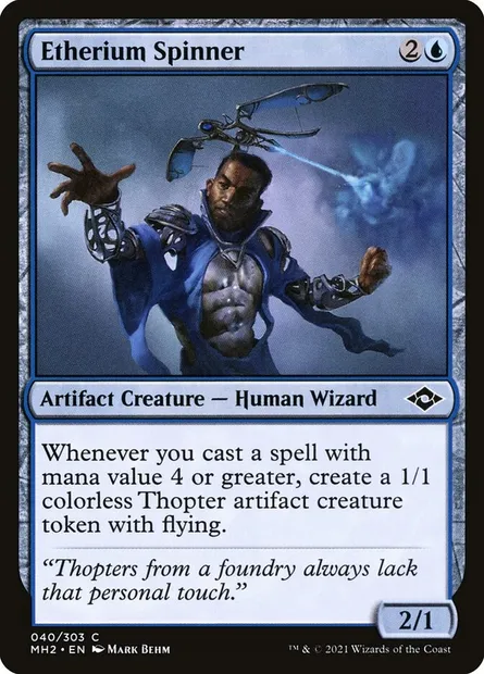 Etherium Spinner, Magic card MH2 40 — Modern Horizons 2 set