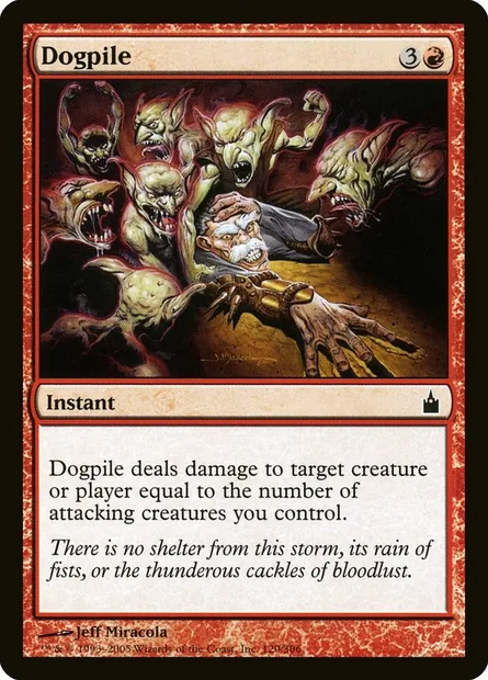 Baroud, carte Magic RAV 120 — extension Ravnica: La Cité des Guildes