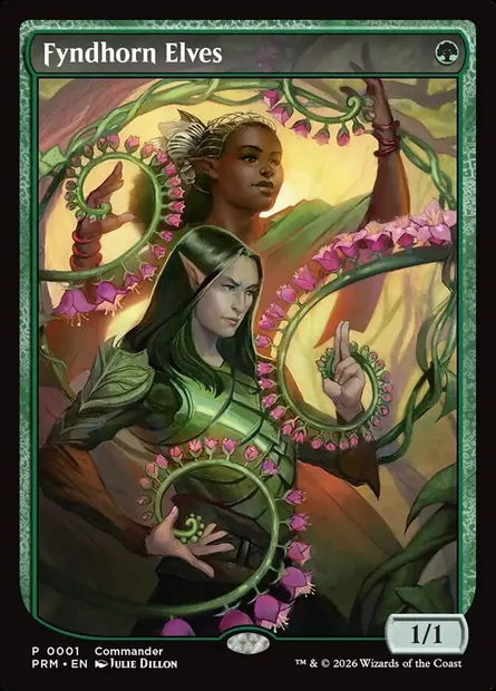 Elfes cordelliens, carte Magic PF26 2 — extension MagicFest 2026