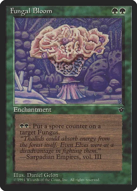 Fungal Bloom, carte Magic FEM 70 — extension Fallen Empires