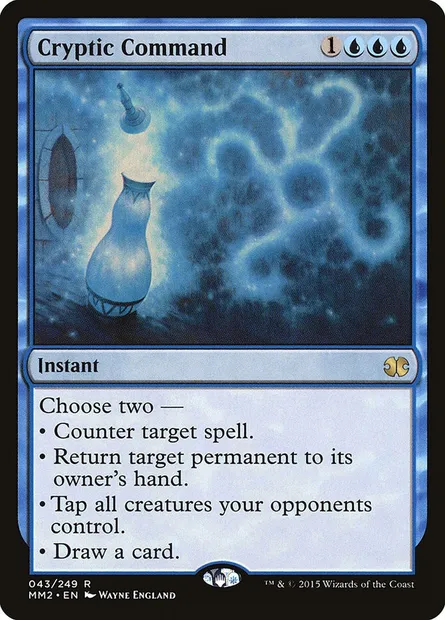 Commandement cryptique, carte Magic MM2 43 — extension Modern Masters 2015
