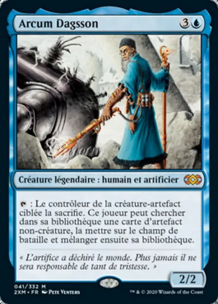 Arcum Dagsson, carte Magic 2XM 41 — extension Double Masters