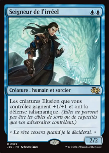 Seigneur de l'irréel, carte Magic J25 322 — extension Foundations Jumpstart