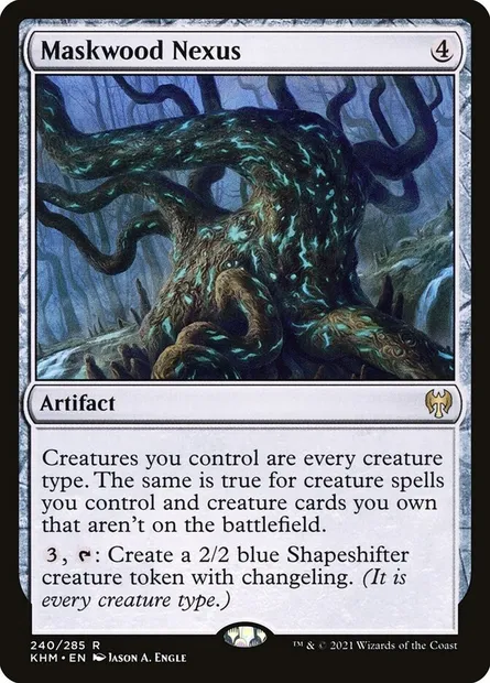 Maskwood Nexus, Magic card KHM 240 — Kaldheim set