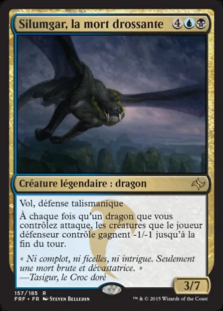 Silumgar, la mort drossante, carte Magic FRF 157 — extension Destin reforgé