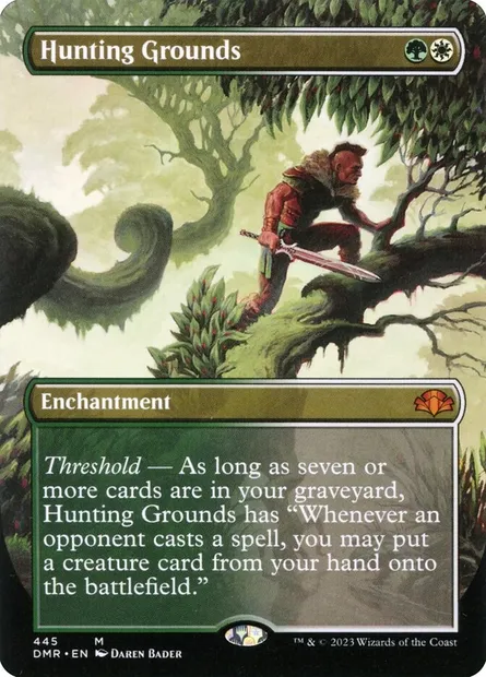 Hunting Grounds, Magic card DMR 445 — Dominaria Remastered set