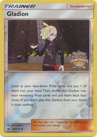 Gladio, carte Pokémon LGP 095-3 — extension League Promos