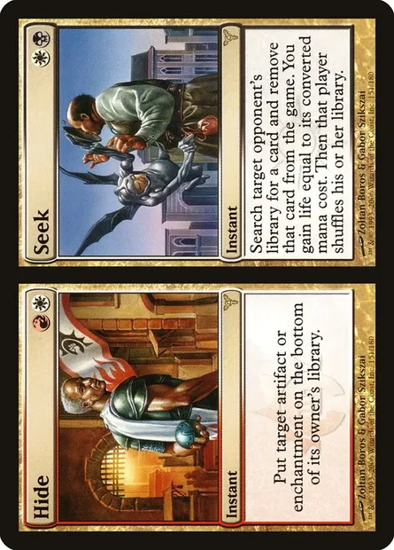 Hide // Seek, Magic card DIS 151 — Dissension set