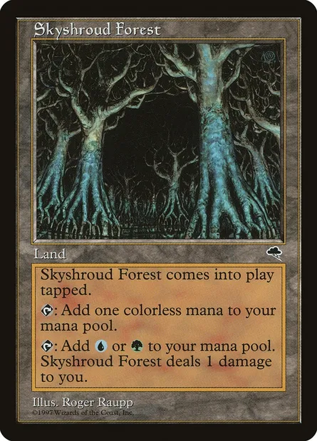 Forêt de Linciel, carte Magic TMP 326 — extension Tempête