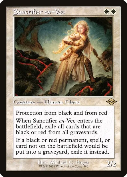 Sanctifier en-Vec, Magic card MH2 386 — Modern Horizons 2 set