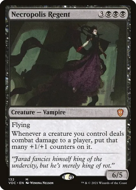 Necropolis Regent, Magic card VOC 132 — Crimson Vow Commander set