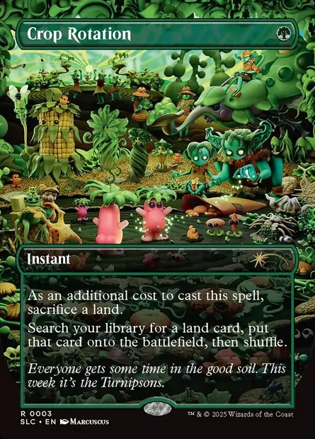 Assolement, carte Magic SLC 3 — extension Secret Lair Countdown