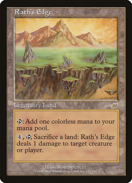Rath's Edge, Magic card NEM 142 — Nemesis set