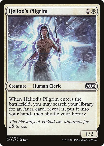 Heliod's Pilgrim, Magic card M15 14 — Magic 2015 set
