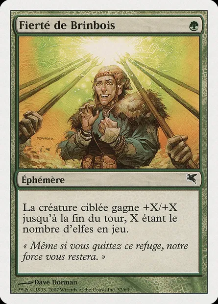 Wirewood Pride, Magic card PSAL B32 — Salvat 2005 set