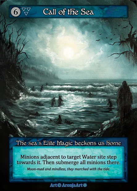 Call of the Sea, carte Sorcery GOT 223 — extension Gothic