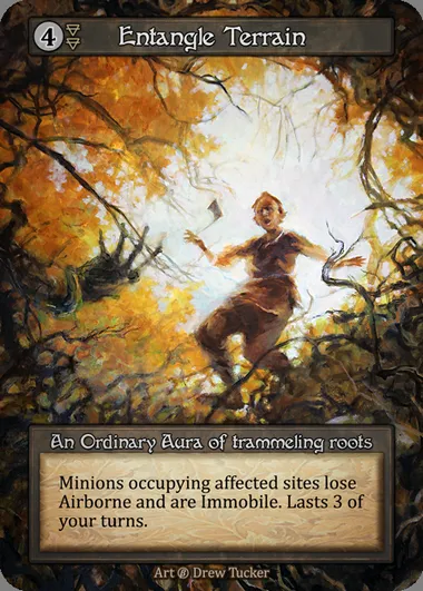 Entangle Terrain, carte Sorcery BET 277 — extension Beta
