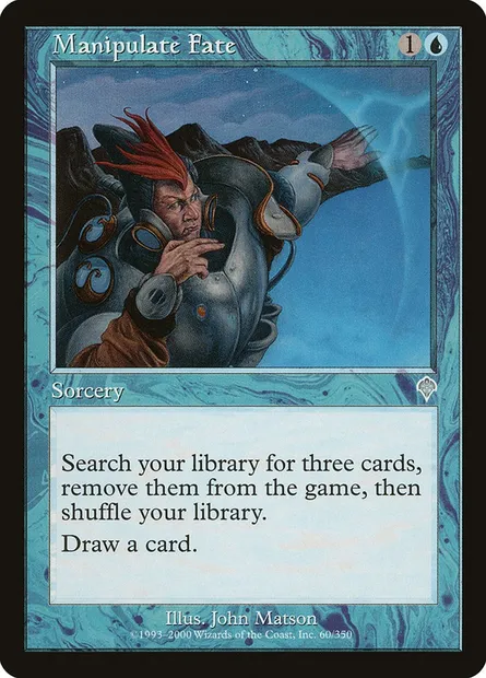 Manipulate Fate, Magic card INV 60 — Invasion set