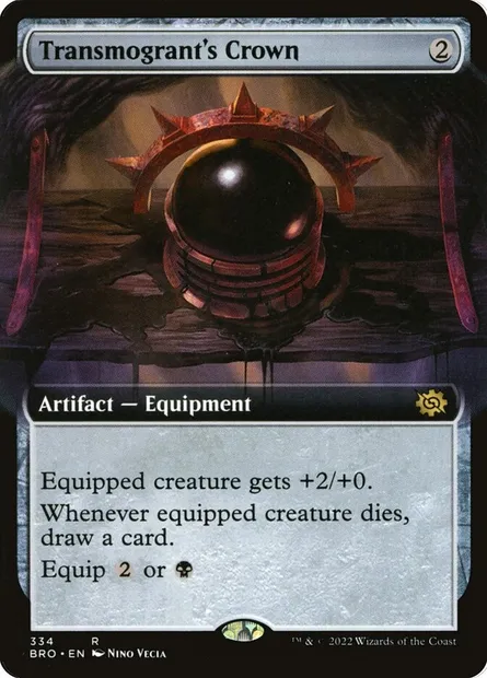 Transmogrant's Crown, Magic card BRO 334 — The Brothers' War set