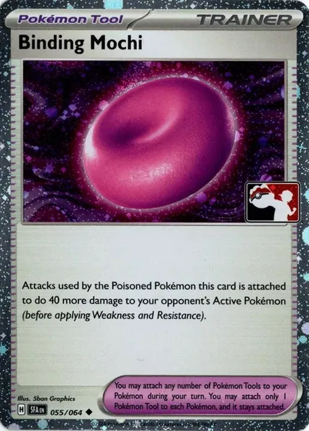 Binding Mochi, Pokémon card PPS 055-4 — Play! Pokémon Prize Pack Series set