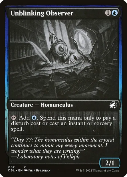 Unblinking Observer, Magic card DBL 82 — Innistrad: Double Feature set