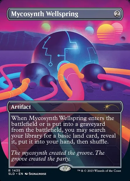 Mycosynth Wellspring, Magic card SLD 1435 — Secret Lair Drop set