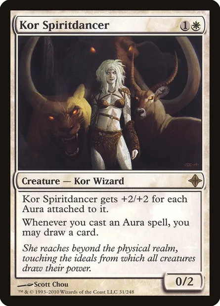 Kor Spiritdancer, Magic card ROE 31 — Rise of the Eldrazi set