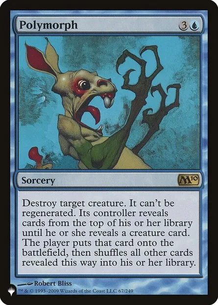 Polymorph, Magic card PLST M10-67 — The List set