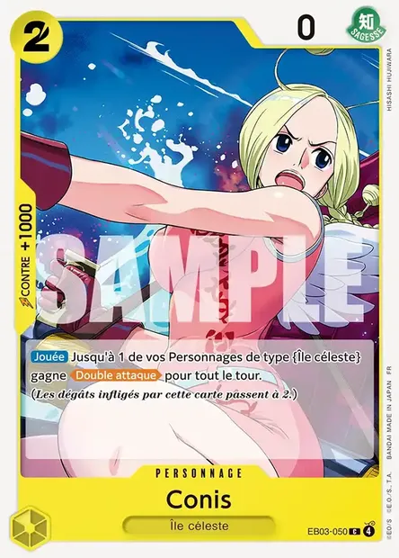 Conis, carte One Piece EB03-050 — extension ONE PIECE HEROINES EDITION