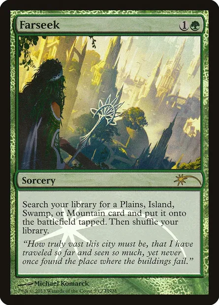 Farseek, Magic card F13 3 — Friday Night Magic 2013 set