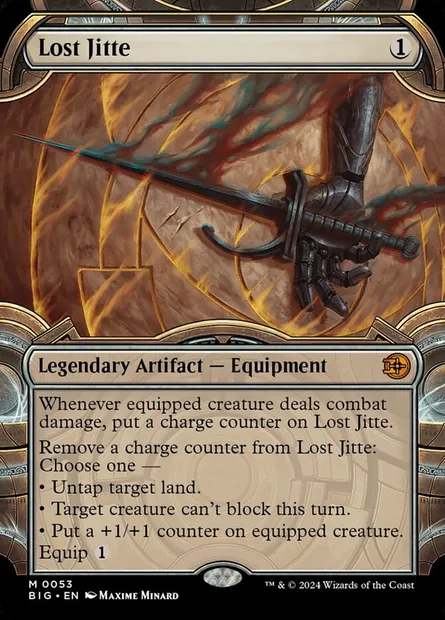 Lost Jitte, Magic card BIG 53 — The Big Score set
