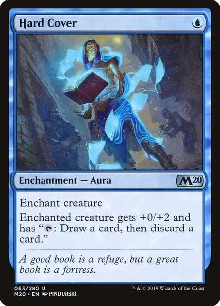 Hard Cover, Magic card M20 63 — Core Set 2020 set