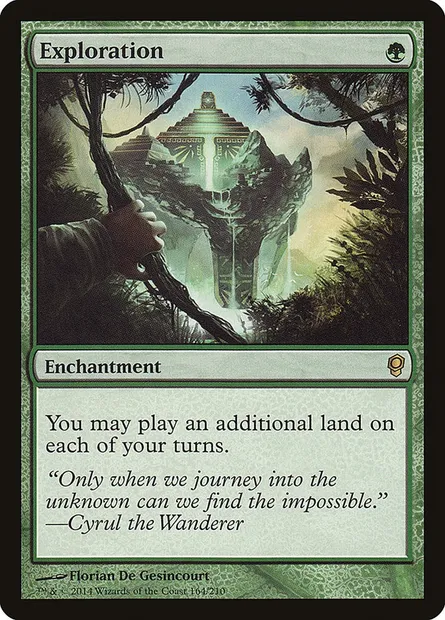 Exploration, carte Magic CNS 164 — extension Conspiration