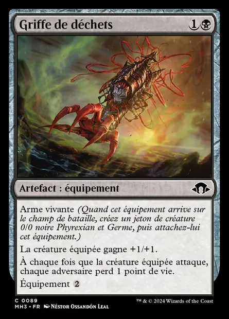 Griffe de déchets, carte Magic MH3 89 — extension Modern Horizons 3