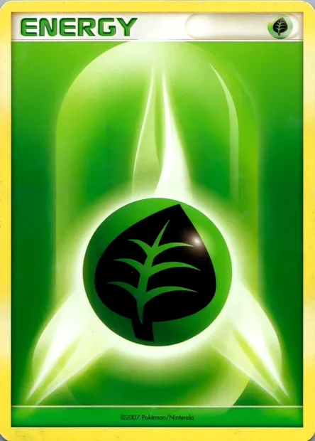 Énergie Plante, carte Pokémon LGP 2007-4 — extension League Promos