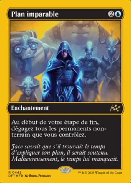 Plan imparable, carte Magic DFT 442 — extension Aetherdrift