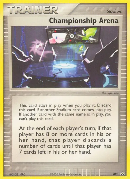 Championship Arena, carte Pokémon PR-NP 28 — extension Promo Nintendo